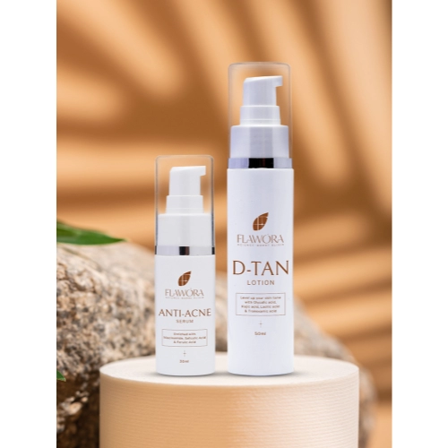 Anti Acne Serum  & D Tan Lotion Pack of 2